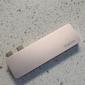 Silver Power Adapter for Tablets